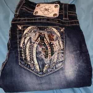 Size 26 miss me jeans skinny